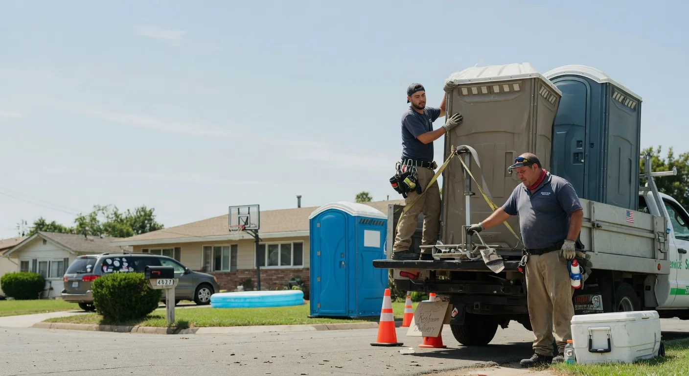 Porta Potty Rental in Schoenchen, KS near me